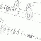 600/700/800 RMK F/O - S04NK6ES Water pump / oil pump (600)