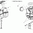 500/600 XC SP EDGE/M-10 - S04NP5CS Масляный бак и воздуховод