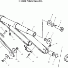 FRONTIER TOURING - S04NT7DS Front torque arm