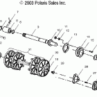 WIDETRAK LX - S04SU4BS Ведущий вал