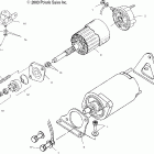 600/700/800 CLASSIC TOURING/INT'L - S04NT6ES/EE Starting motor (700)(800)