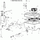 WIDETRAK LX - S04SU4BS Масляный бак и воздуховод