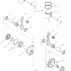 WIDETRAK LX - S04SU4BS Поршень и коленчатый вал