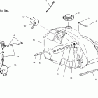 500 CLASSIC - S04ND4BS Gas tank