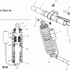 500 CLASSIC - S04ND4BS Torque arm, rear (m-10)