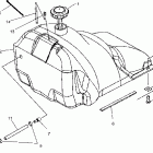 500 EDGE - S04NB4BS Gas tank