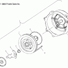 600/700/800 RMK F/O - S04NK6ES Recoil starter (600)