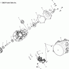 600/700/800 CLASSIC TOURING/INT'L - S04NT6ES/EE Water pump / oil pump (800)