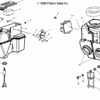 600 CLASSIC - S03ND6ES Маслянный бак , воздушный короб