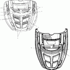 600 CLASSIC TOURING - S02ST6ES Капот и его части