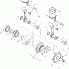 TRAIL TOURING - S03ST5BS Поршень и коленвал