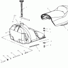 600 RMK 144см -S03NK6ES Seat and gas tank