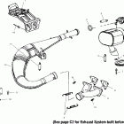 550 CLASSIC EDGE - S03ND5BS Exhaust system (built after 8 / 13 / 02)