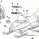 700/800 CLASSIC TOURING - S03NT7CS/S03NT8CS Наклейки