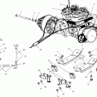 600 RMK 144см -S03NK6ES Крепление двигателя