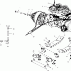 800 RMK 159 BUILT BEFORE 1/01/02 - S03NM8CS Крепление двигателя