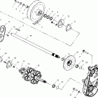 440 PRO X FAN COOLED - S03NX4FS Приводной вал