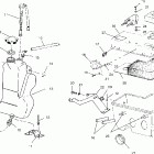 500 CLASSIC TOURING - S03ST4BS Масляный бак и воздуховод