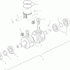 700 XC SP EDGE - S03NP7CSA/B Piston and crankshaft (700)
