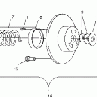 TRAIL RMK - S00SR5BS Привод сцепления