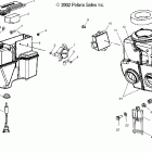 500 CLASSIC - S03ND5CS Масляный бак и воздуховод