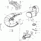 600 RMK 144см -S03NK6ES Глушитель