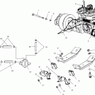 600 CLASSIC TOURING - S03ST6ES/ESA Крепление двигателя