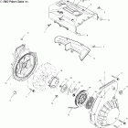 440 PRO X FAN COOLED - S03NX4FS Корпус вентилятора и ручной стартер