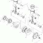 SPORT TOURING - S03SU5BS/S03SU5BSA Поршень и коленвал