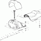 800 RMK 159 VERTICAL ESCAPE - S03NN8CS Seat and gas tank