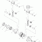 INDY 340 DELUXE - S02LD3AS Поршень и коленвал