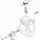 120 XC SP - S03WB1AS Поршень и коленвал