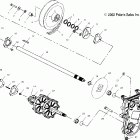 500 CLASSIC - S03ND5CS Приводной вал