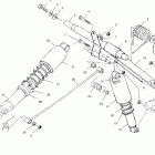 500 CLASSIC TOURING - S03ST4BS Rear torque arm