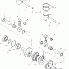 CLASSIC TOURING - S00ST4BS Поршень и коленвал