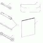 440 PRO X FAN COOLED - S03NX4FS Tool kit / tool box