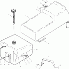 WIDETRAK LX - S02SU4BS Seat and gas tank