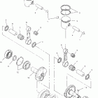 440 PRO X FAN COOLED - S03NX4FS Поршень и коленвал