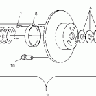 700 XC SP EDGE - S03NP7CSA/B Привод сцепления