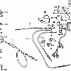TRX300 Рулевые переключатели и троса