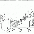 TRX300 Side gear case
