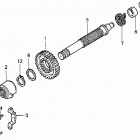 TRX300 Кик стартер