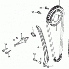 TRX300 Цепь ГРМ