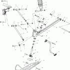 500 INDY - S02NB4BS Front suspension and ski