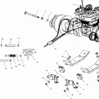 700 RMK F/O 144 BUILT BEFORE 3/1/01 - S02NK7CS Крепление двигателя