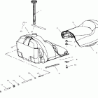 700 RMK 144 STOCK - S02NK7CSA Seat and gas tank