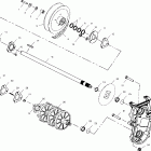 700 XC SP F/O - S02NP7CS Приводной вал