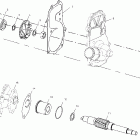 600 TOURING - S00ST6ES Водяной  и масляный насосы