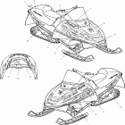 500 INDY - S02NB4BS Наклейки