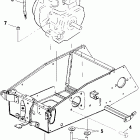120 XCSP - S02WB1AS Крепление двигателя
